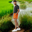 Load image into Gallery viewer, signature orange comfort fit style Shorts