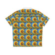 Load image into Gallery viewer, Women sunflower button down shirt