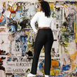 Load image into Gallery viewer, Women Signature Flare leggings
