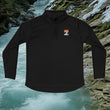 Load image into Gallery viewer, Rock&shore Men logo Quarter-Zip pullover