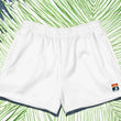 Load image into Gallery viewer, Women logo comfort fit style Shorts/white