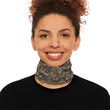 Load image into Gallery viewer, true leaf winter neck gaiter with Drawstring