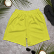 Load image into Gallery viewer, Men logo comfort fit style Shorts/lime