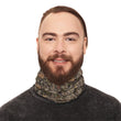 Load image into Gallery viewer, true leaf winter neck gaiter with Drawstring