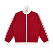 Load image into Gallery viewer, Contrast Side Stripe Fleece Track Jacket
