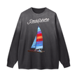 Load image into Gallery viewer, Signature “the Boat” Washed Long Sleeve T-Shirt
