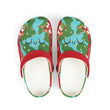 Load image into Gallery viewer, Signature “earth bound” kids Christmas edition strap slip on’s
