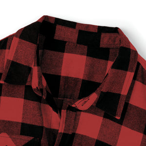 women logo Flannel Shirt