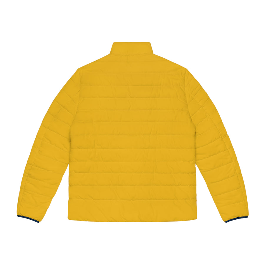 Signature yellow Puff Jacket