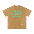 Load image into Gallery viewer, Men signature "braveheart” Snow Washed Oversized Cotton T-Shirt

