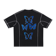 Load image into Gallery viewer, Streetwear Contrast-Stitched Cotton T-Shirt
