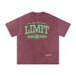 Load image into Gallery viewer, Men signature "braveheart” Snow Washed Oversized Cotton T-Shirt
