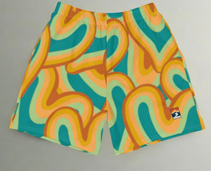 Men happy heart hill shorts