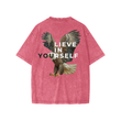 Load image into Gallery viewer, Signature “braveheart” Snow Washed Kids' T-Shirt
