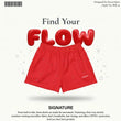 Load image into Gallery viewer, Women Signature water resist style Shorts/red
