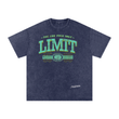 Load image into Gallery viewer, Men signature "braveheart” Snow Washed Oversized Cotton T-Shirt
