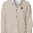 Load image into Gallery viewer, Water-Resistant Hooded Windbreaker
