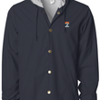 Load image into Gallery viewer, Water-Resistant Hooded Windbreaker
