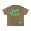 Load image into Gallery viewer, Men signature "braveheart” Snow Washed Oversized Cotton T-Shirt
