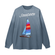 Load image into Gallery viewer, Signature “the Boat” Washed Long Sleeve T-Shirt
