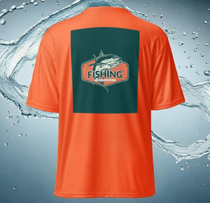 Men Fish performance crew shirt