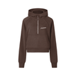 Load image into Gallery viewer, Cropped Half-Zip Hoodie
