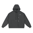 Load image into Gallery viewer, Boxy Button Placket Hoodie

