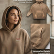 Load image into Gallery viewer, “Flow” signature Vintage Washed Frayed Fleece Hoodie
