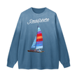 Load image into Gallery viewer, Signature “the Boat” Washed Long Sleeve T-Shirt
