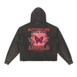Load image into Gallery viewer, Vintage Washed “butterflies angels” Hoodie
