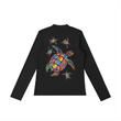 Load image into Gallery viewer, Women “Flying turtles” Long Sleeve T-Shirt

