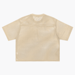 Load image into Gallery viewer, Women Signature “flow” See-through Boxy Net T-Shirt
