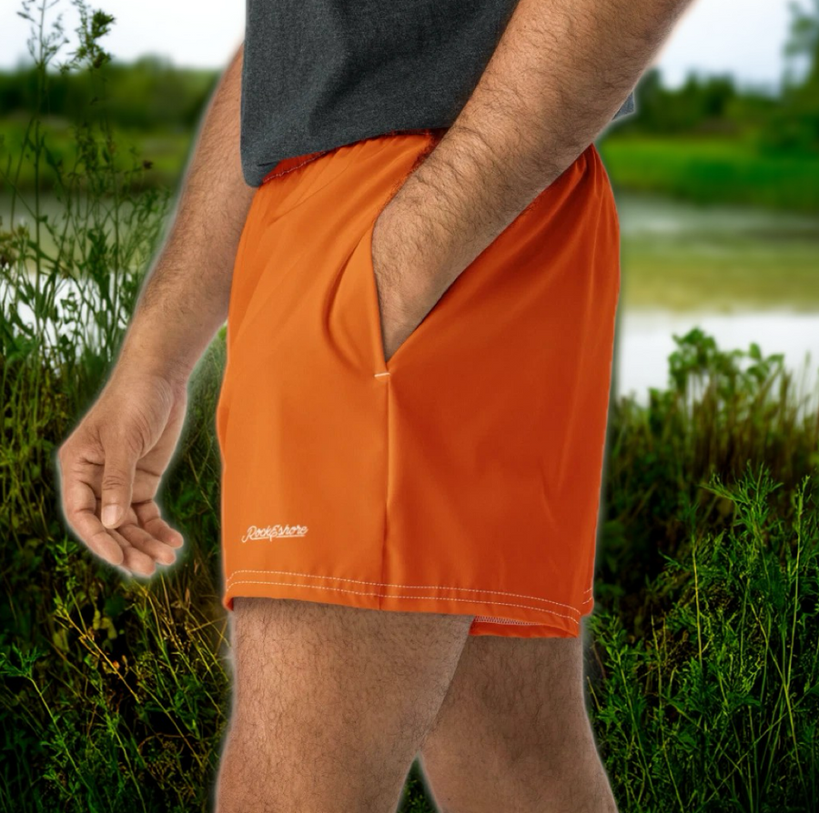 signature orange comfort fit style Shorts