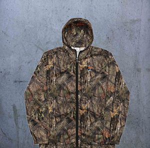 Pocket logo rain runner true leaf windbreaker