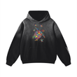 Load image into Gallery viewer, “Flying Turtle” Sunfade Oversized Hoodie
