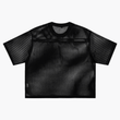 Load image into Gallery viewer, Women Signature “flow” See-through Boxy Net T-Shirt
