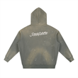 Load image into Gallery viewer, Vintage Washed Frayed Fleece “let your river flow” Hoodie
