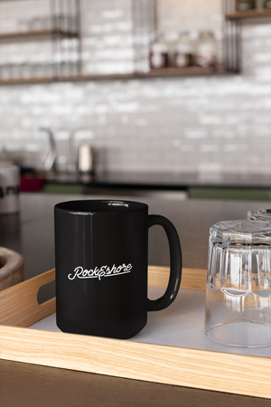 signature black mug cup