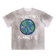 Load image into Gallery viewer, Men “No planet B” Sun Fade Hand-Painted T-Shirt
