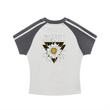 Load image into Gallery viewer, Signature “strength daisy” Stripes Sleeve T-Shirt
