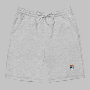 Men logo fleece shorts