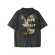 Load image into Gallery viewer, Signature “braveheart” Snow Washed Kids' T-Shirt
