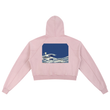 Load image into Gallery viewer, Signature Snow Washed Cropped Hoodie
