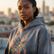 Load image into Gallery viewer, “Flying Turtle” Sunfade Oversized Hoodie
