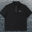 Load image into Gallery viewer, Men signature Half-Zip Cotton Polo Shirt
