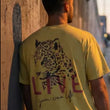Load image into Gallery viewer, Men Signature “live” Snow Washed Oversized Cotton T-Shirt
