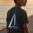 Load image into Gallery viewer, “ sail on flow”Kids' T-shirt

