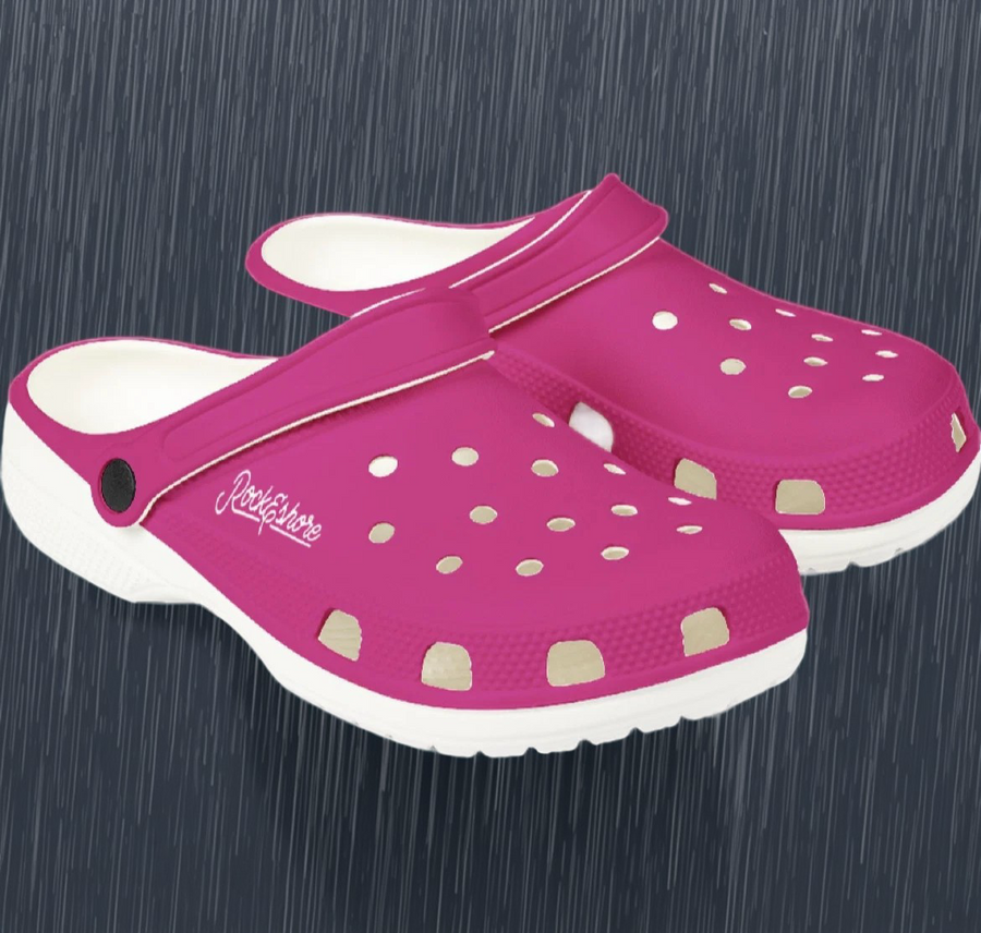 Pink signature comfort strap Slip-On's
