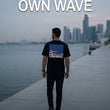 Load image into Gallery viewer, Men Signature “flow wave”  T-Shirt
