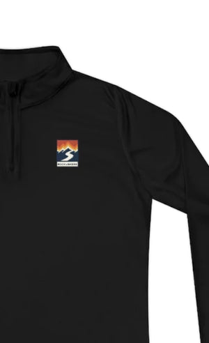 Rock&shore Men logo Quarter-Zip pullover